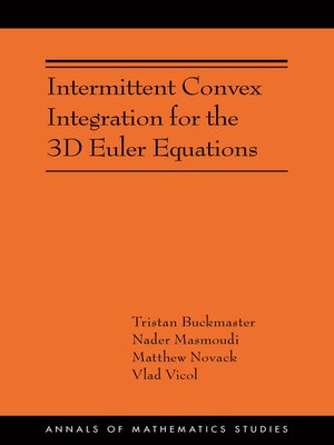 cover image of Intermittent Convex Integration for the 3D Euler Equations